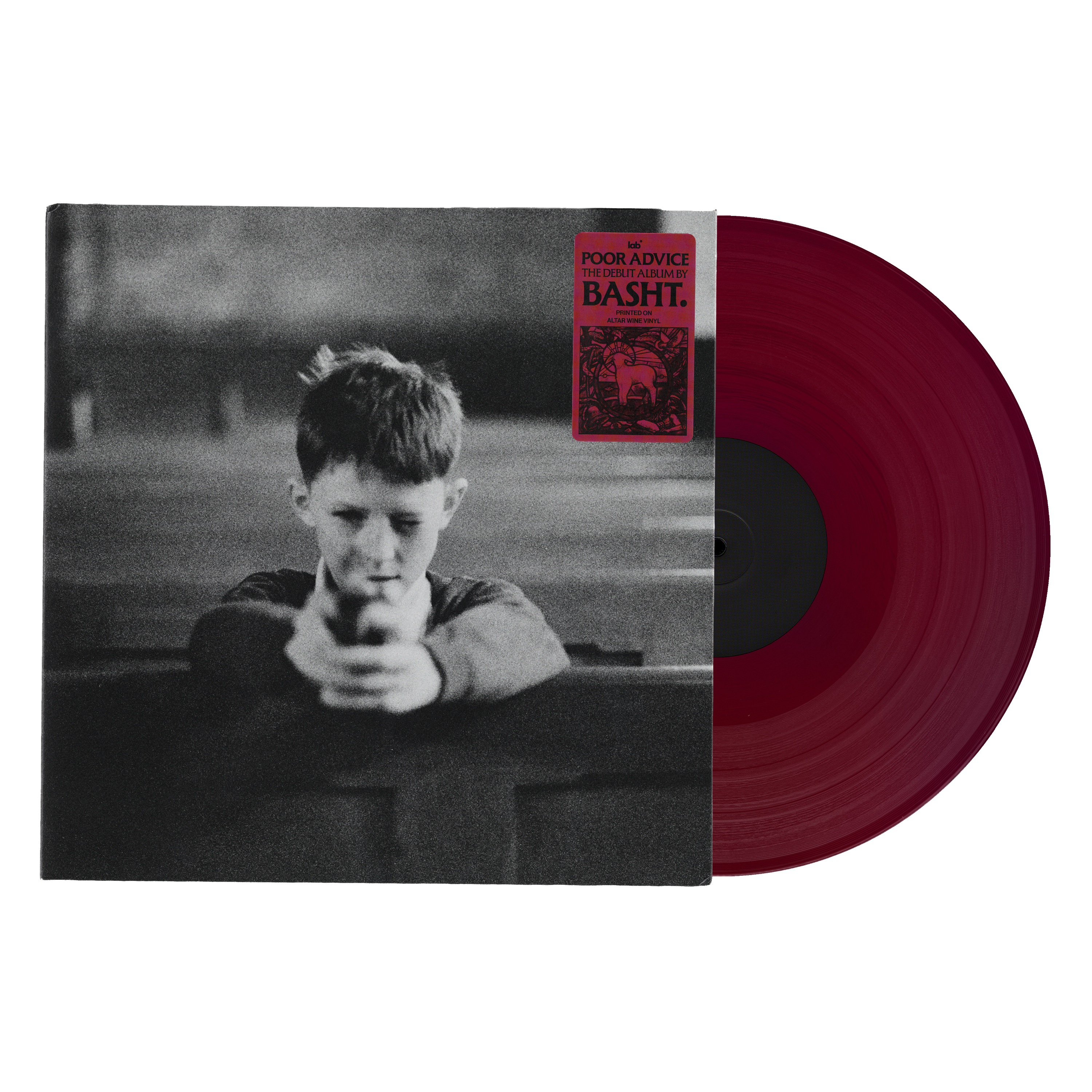 Basht. - Poor Advice (Altar Wine Red Vinyl)