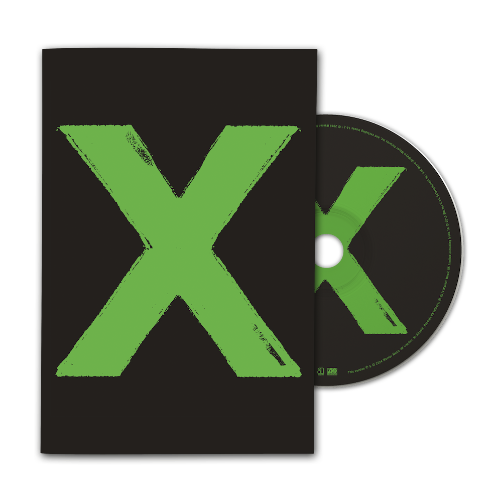 Ed Sheeran - x (10th Anniversary Edition) Deluxe CD Zine