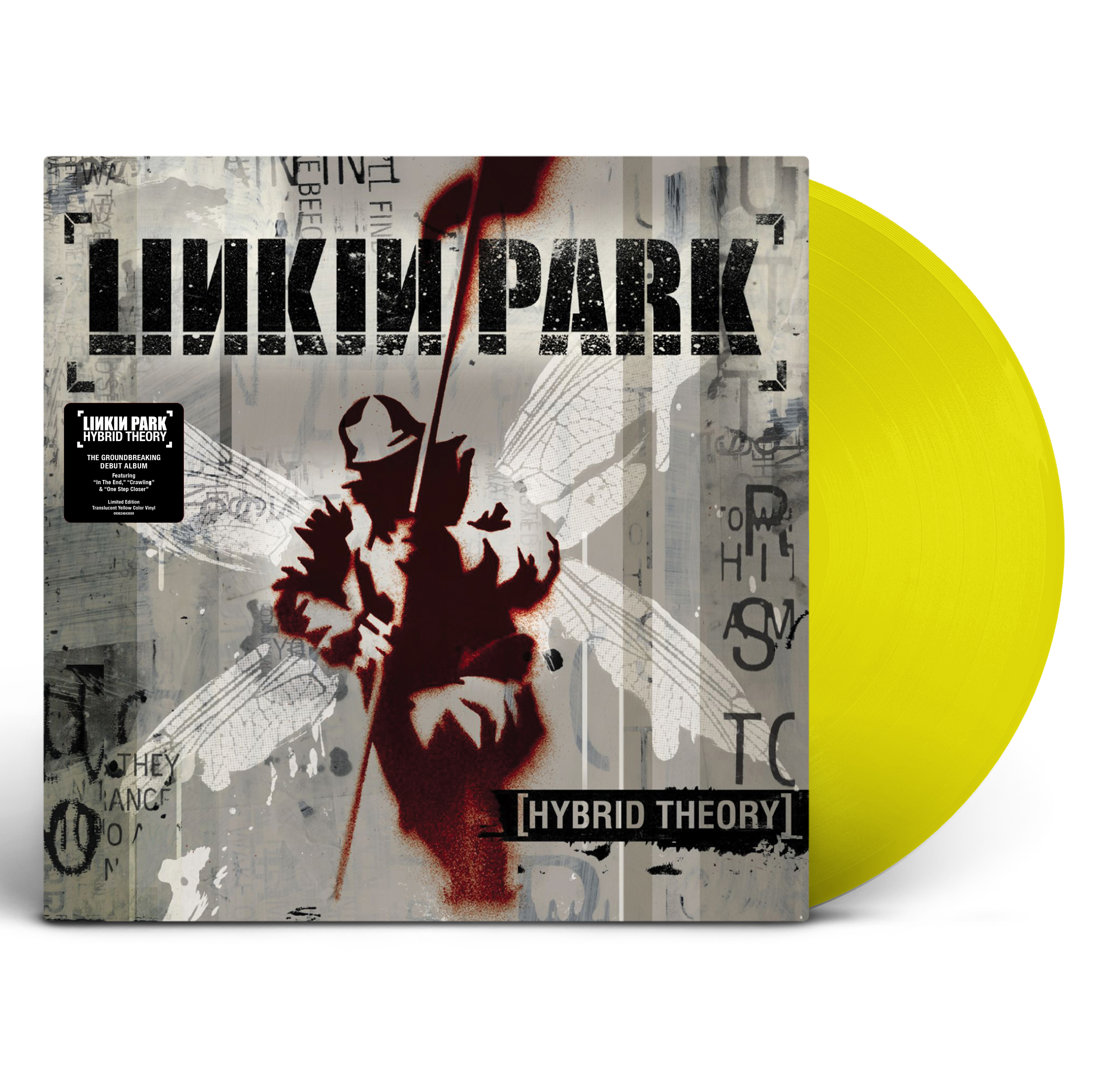 LINKIN PARK - Hybrid Theory LP Translucent Yellow