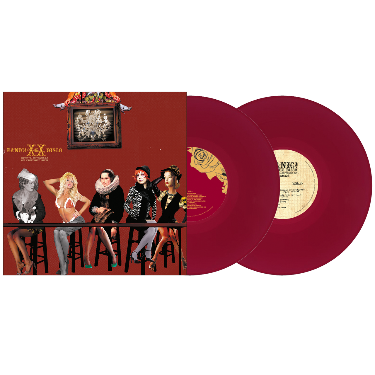 Panic! at the Disco - A Fever You Can't Sweat Out (20th Anniversary Deluxe) 140g Translucent Ruby Red vinyl LP
