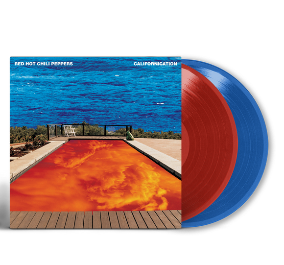 Red Hot Chili Peppers - Californication (25th Anniversary) - 2LP - Red / Ocean Blue Vinyl
