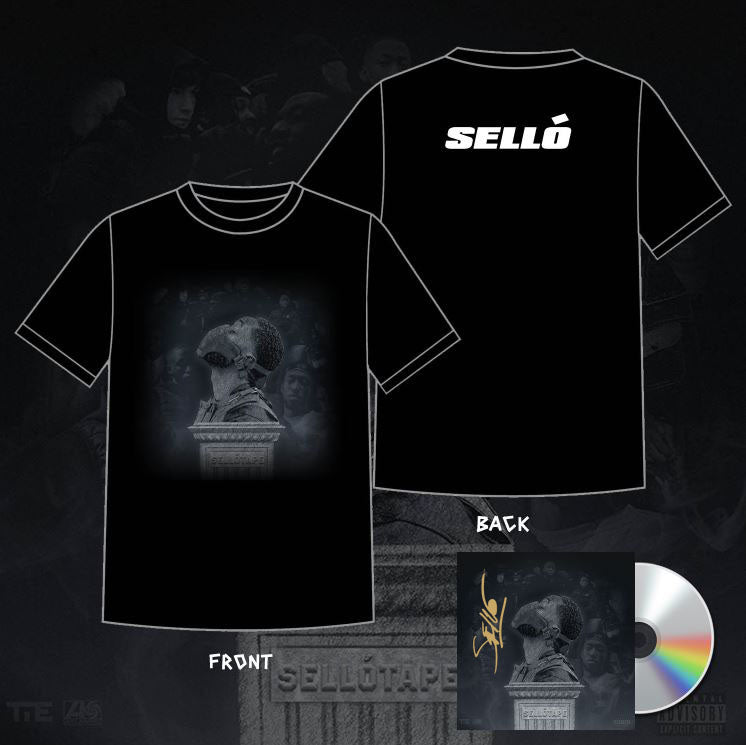 Sello - Sellótape (SIGNED CD) & T-shirt