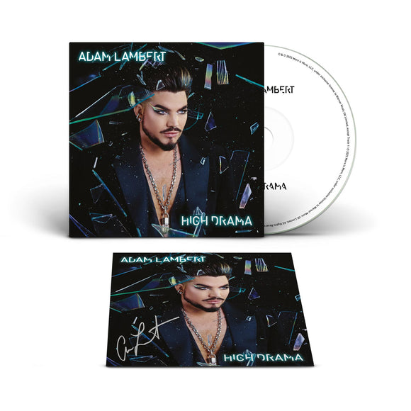 Adam Lambert - High Drama (1CD with Signed Art Card)