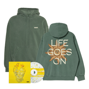 Ed Sheeran -  Life Goes On Hoodie + CD Album Bundle