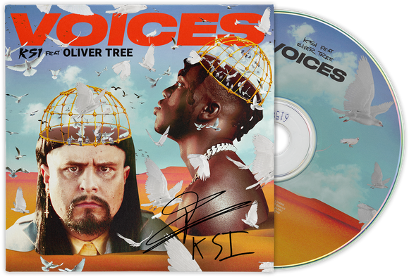 K.S.I - Voices (feat. Oliver Tree) Signed CD