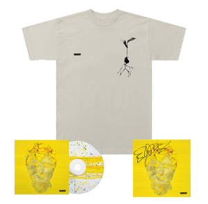 Ed Sheeran -  Life Goes On T-Shirt+ CD Album Bundle (Signed)