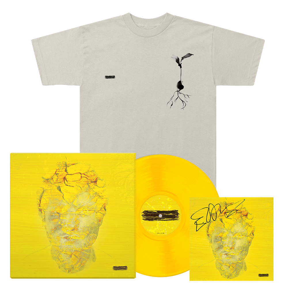 Ed Sheeran -  Life Goes On T-Shirt+ Vinyl Album Bundle (Signed)