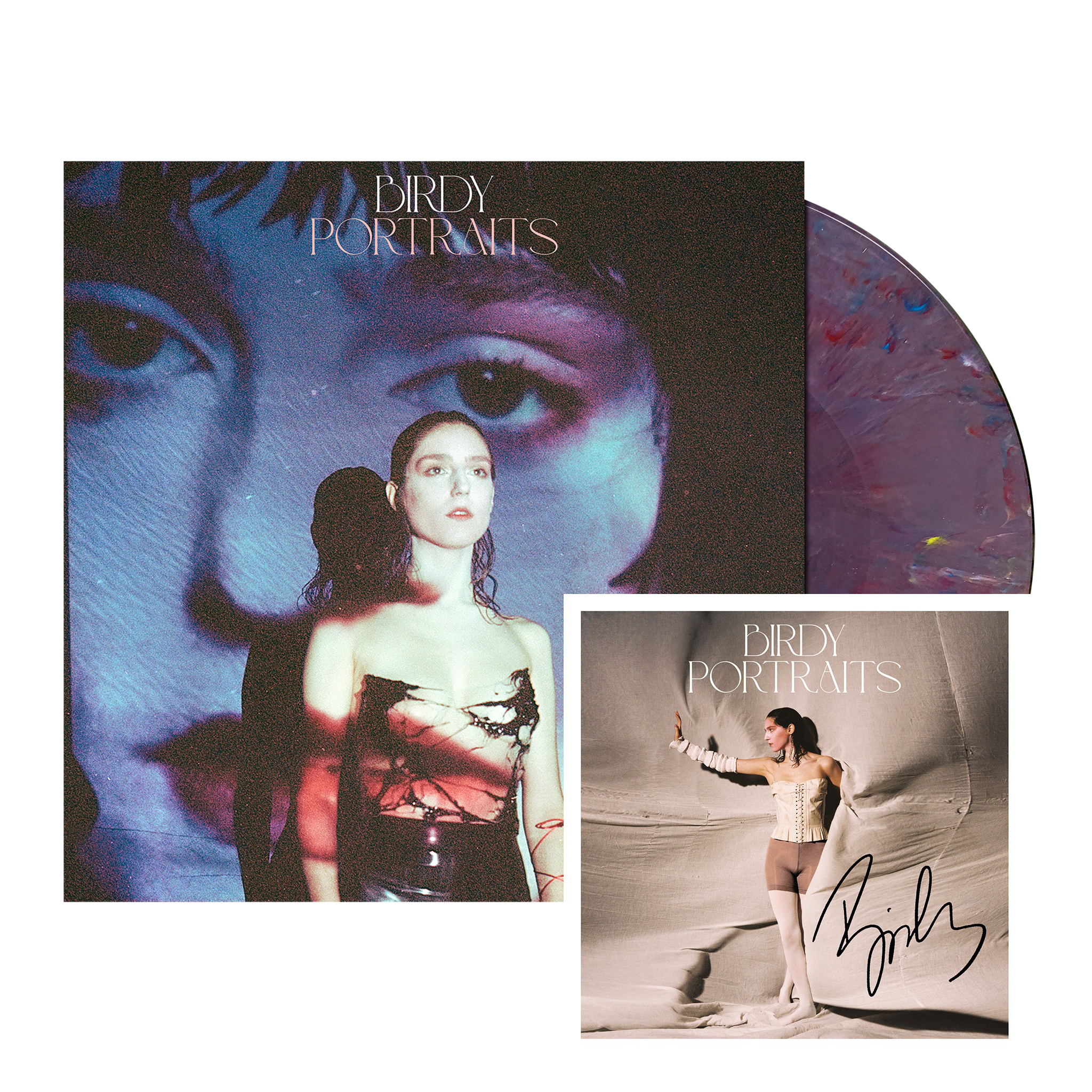 Birdy - Portraits Exclusive Recycled Vinyl + (Signed Art Card)