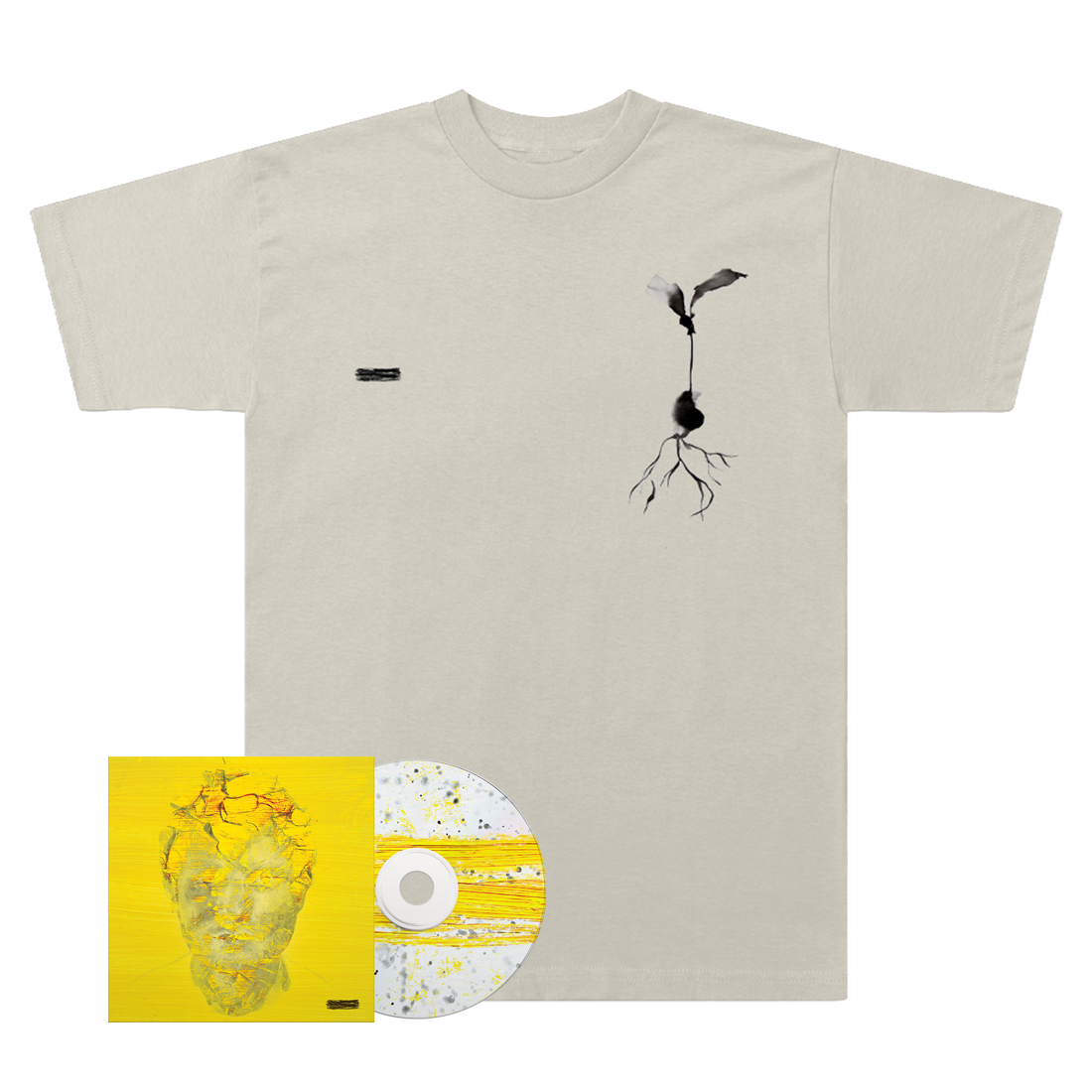 Ed Sheeran -  Life Goes On T-Shirt+ CD Album Bundle