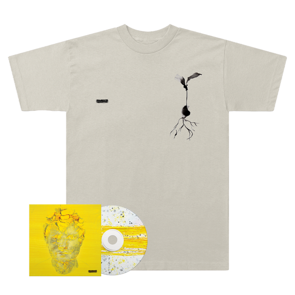 Ed Sheeran -  Life Goes On T-Shirt+ CD Album Bundle