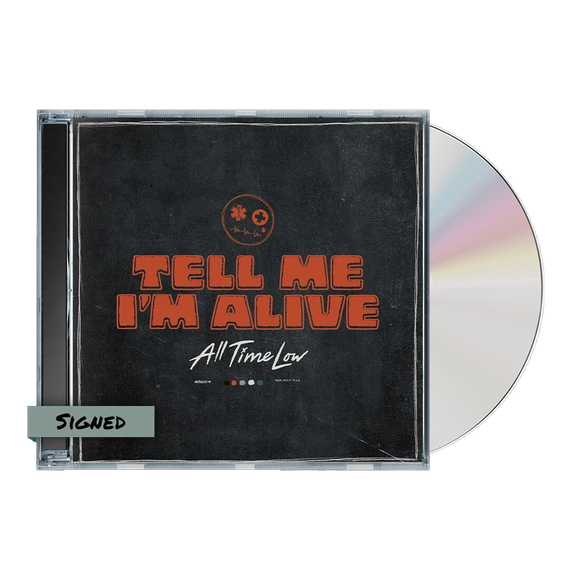 All Time Low - Tell Me I'm Alive CD (Signed)